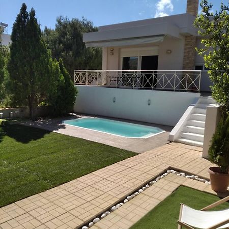Kalivia Thorikou Cozy Villa Vita Lagonisi מראה חיצוני תמונה