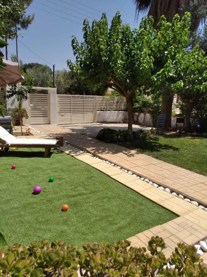 Kalivia Thorikou Cozy Villa Vita Lagonisi מראה חיצוני תמונה