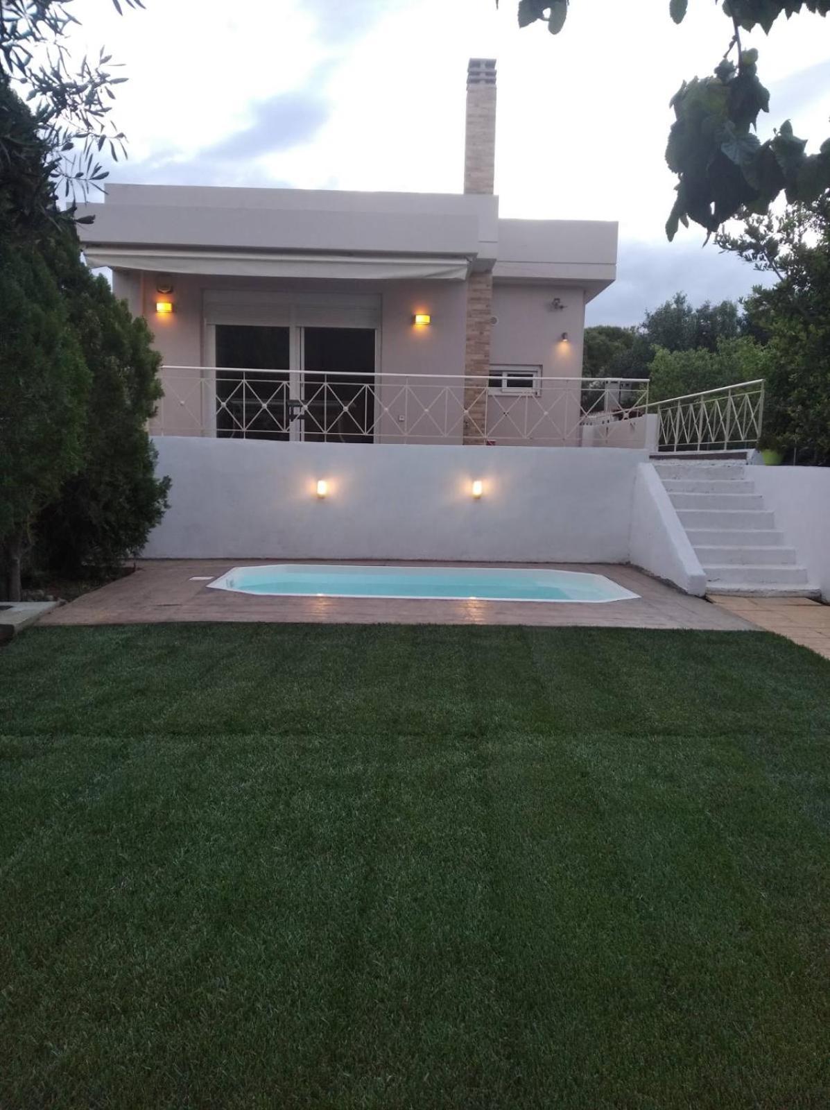 Kalivia Thorikou Cozy Villa Vita Lagonisi מראה חיצוני תמונה