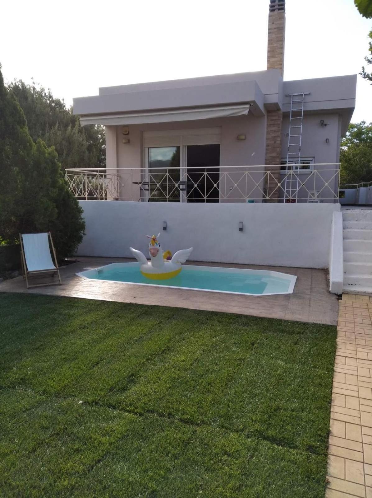 Kalivia Thorikou Cozy Villa Vita Lagonisi מראה חיצוני תמונה