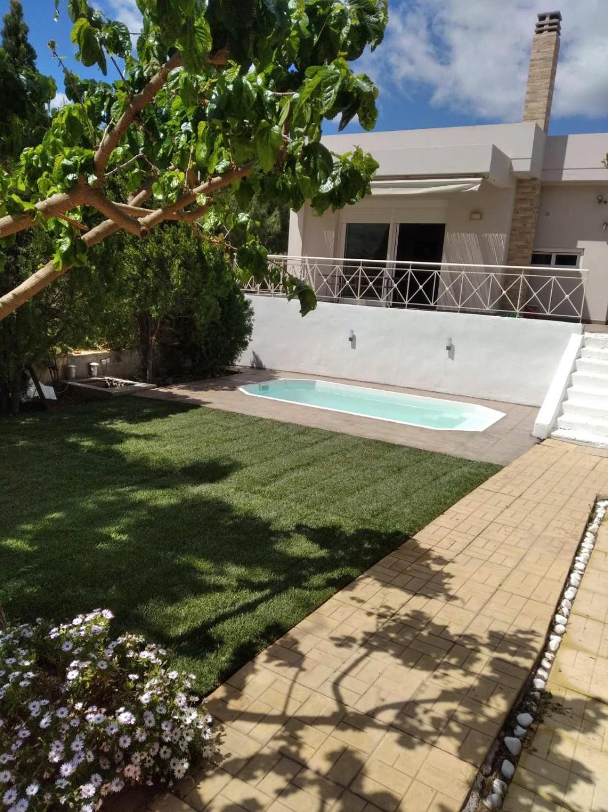 Kalivia Thorikou Cozy Villa Vita Lagonisi מראה חיצוני תמונה